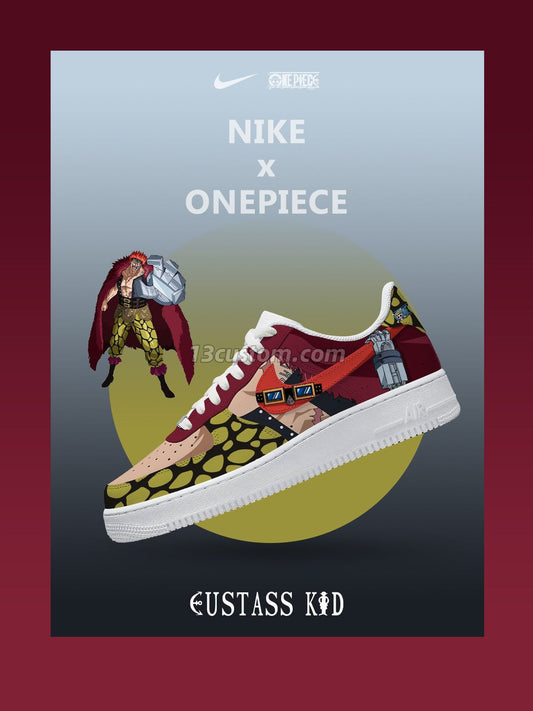 Eustass Kid V.1 Custom Sneakers