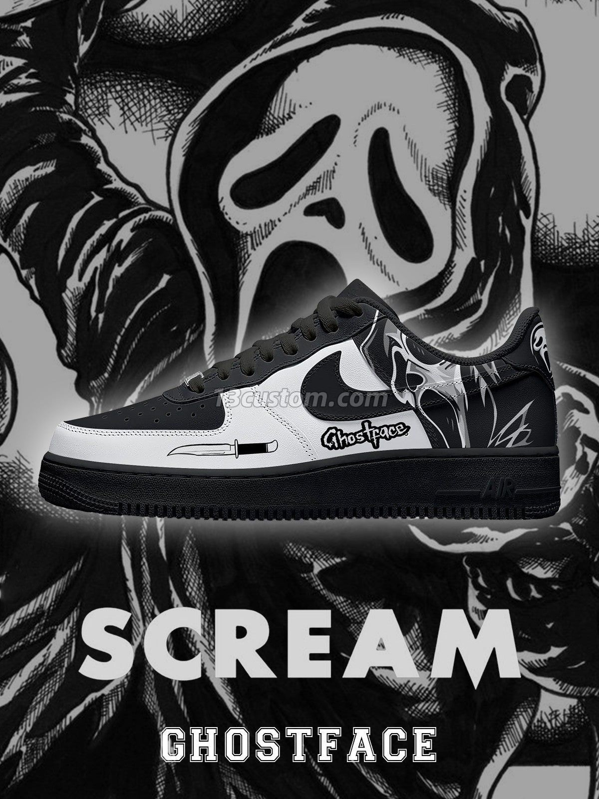 Ghostface V.2 Custom Sneakers