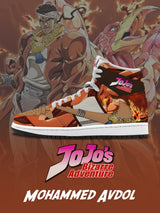 Mohammed Avdol V.2 Custom TS High Sneakers - 13custom