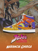 Narancia Ghirga V.2 Custom TS High Sneakers - 13custom