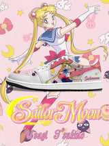 Usagi Tsukino V.2 Custom Low-Top Court Sneakers