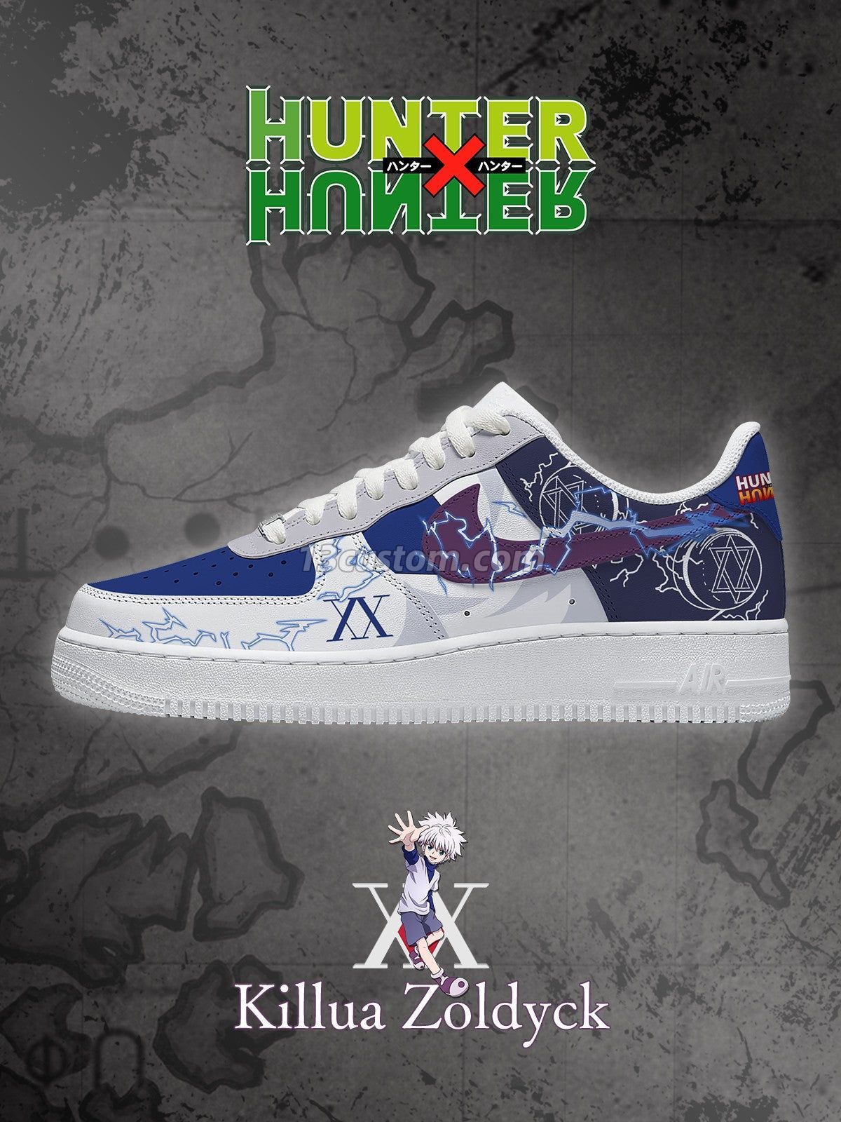 AF1 奇犽·揍敵客客製化運動鞋-V2款