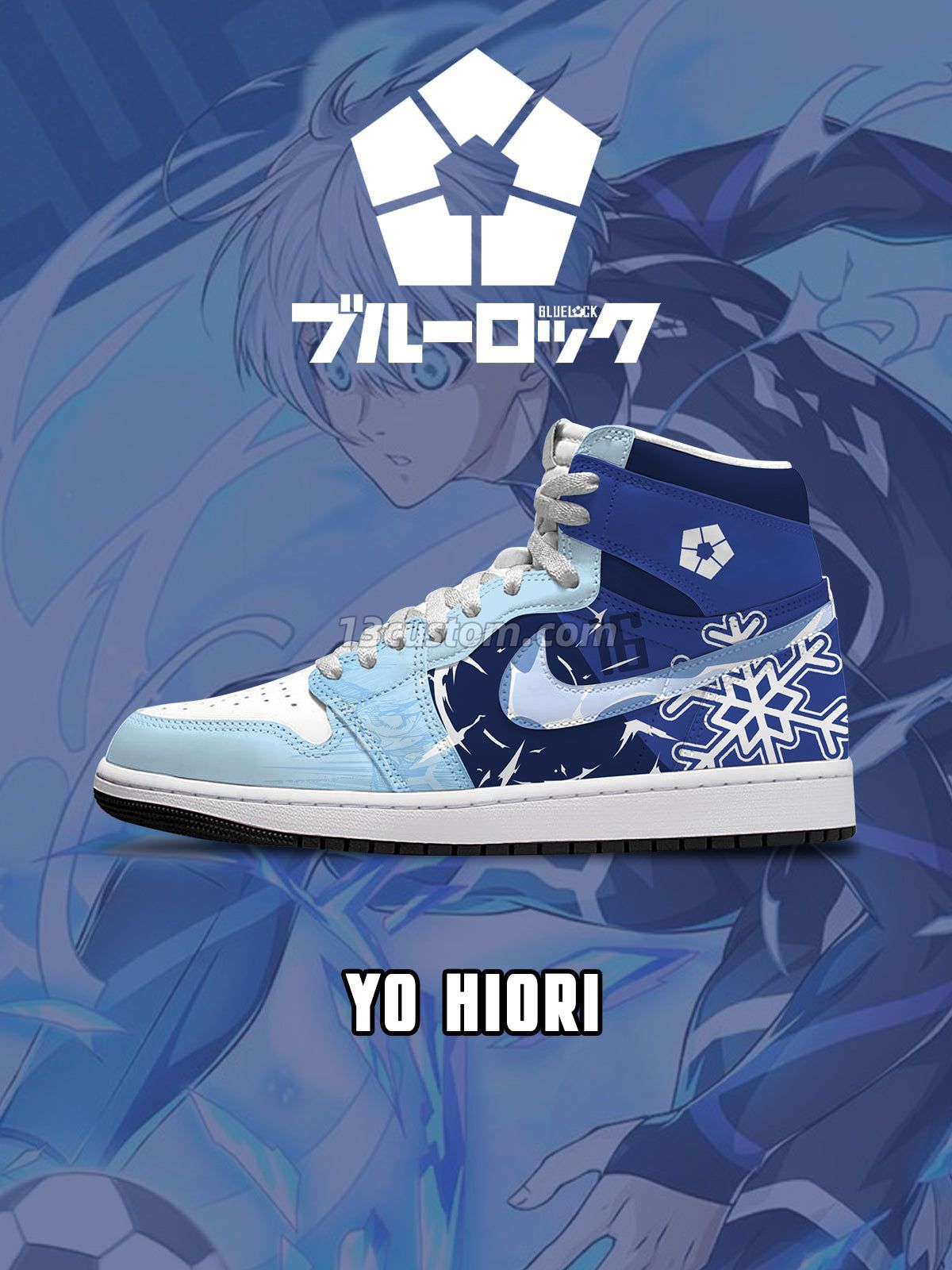 AJ1 H Yo Hiori客製化 高幫-頂級 運動鞋-V6款