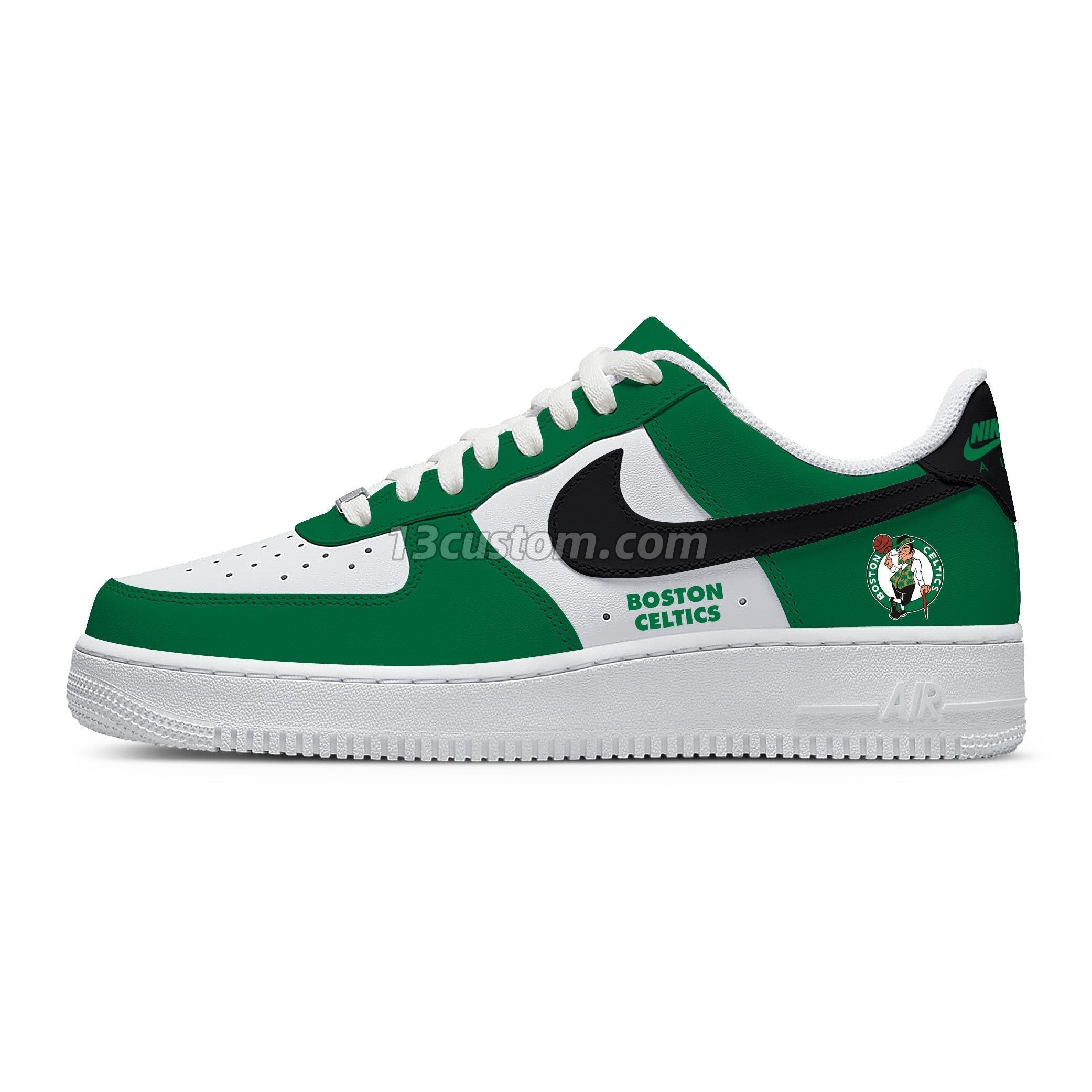Boston Basketball Custom Sneakers