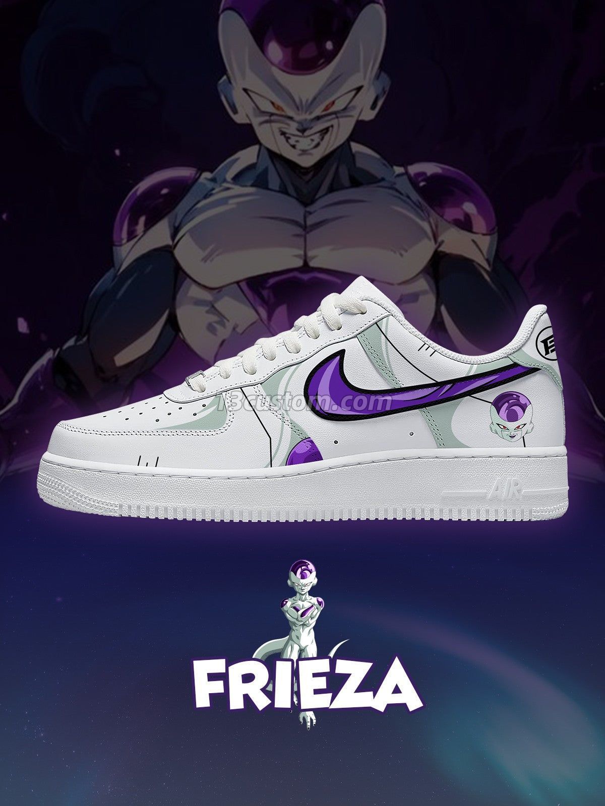 AF1 七龍珠-弗力札 V3 客製化運動鞋 主圖