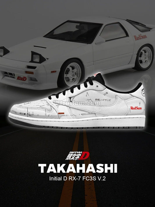Keisuke Takahashi RX-7 FC3S V.2 Custom TS Low Sneakers