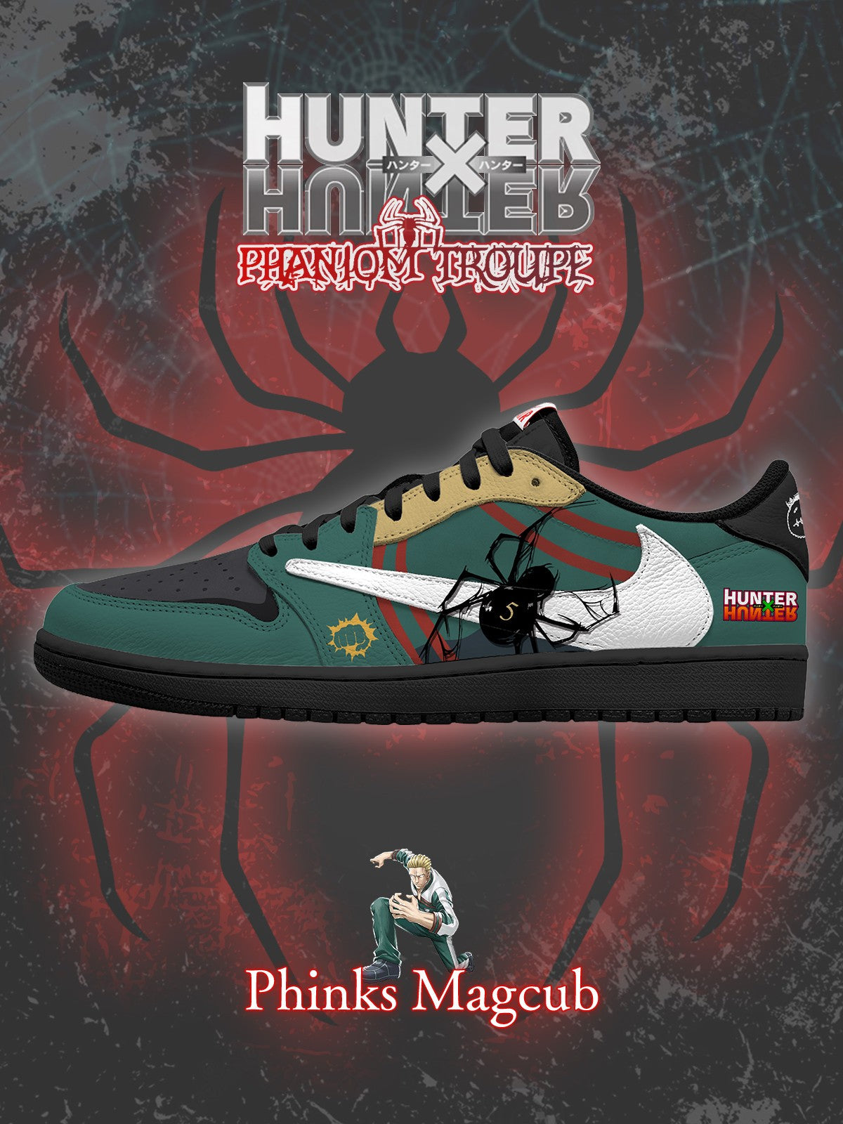 Phinks Magcub V.1 Custom TS Low Sneakers