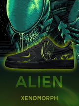 Xenomorph V.1 Custom Sneakers - 13custom