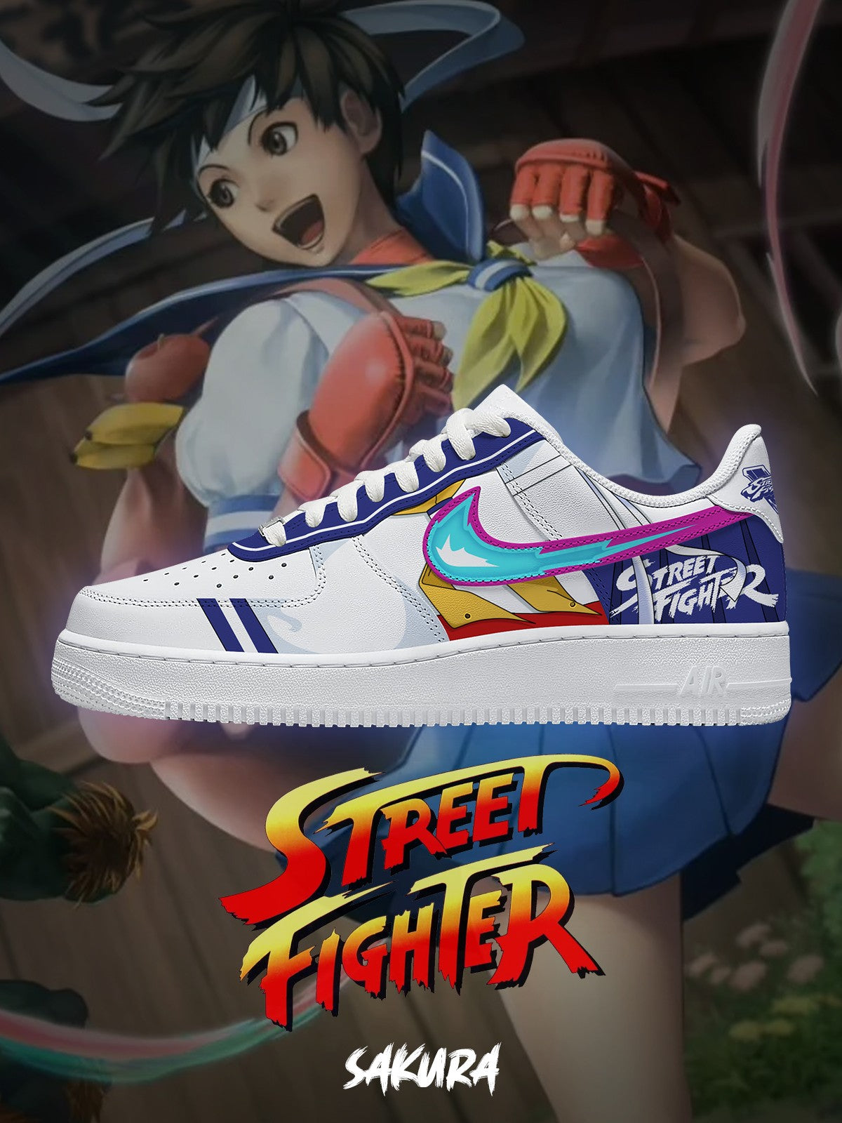 Sakura V.1 Custom Sneakers
