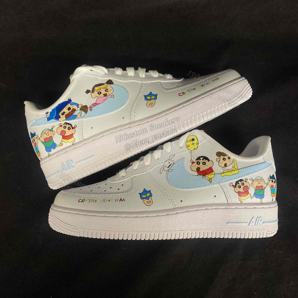 0522-Amigos de Crayon Shin-chan en azul