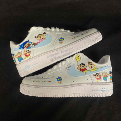 0522-Amigos de Crayon Shin-chan en azul