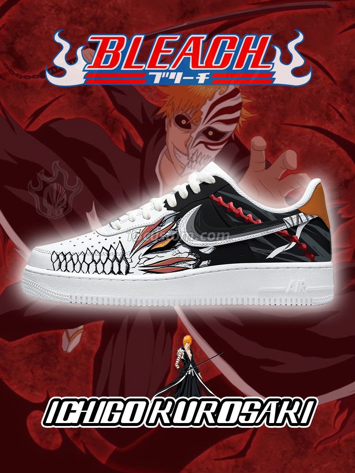 AF1 死神-黑崎一護 客製化運動鞋 主圖