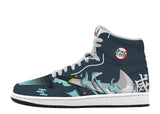 Muichiro V.5 Custom TS High Sneakers - 13custom