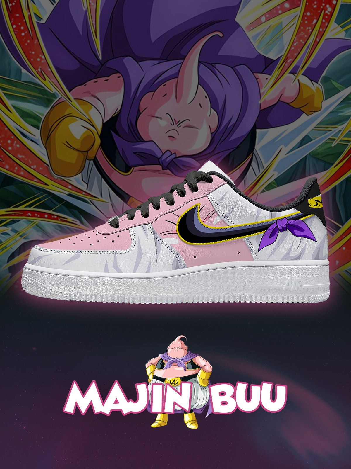 Majin Buu V.1 Custom Sneakers - 13custom