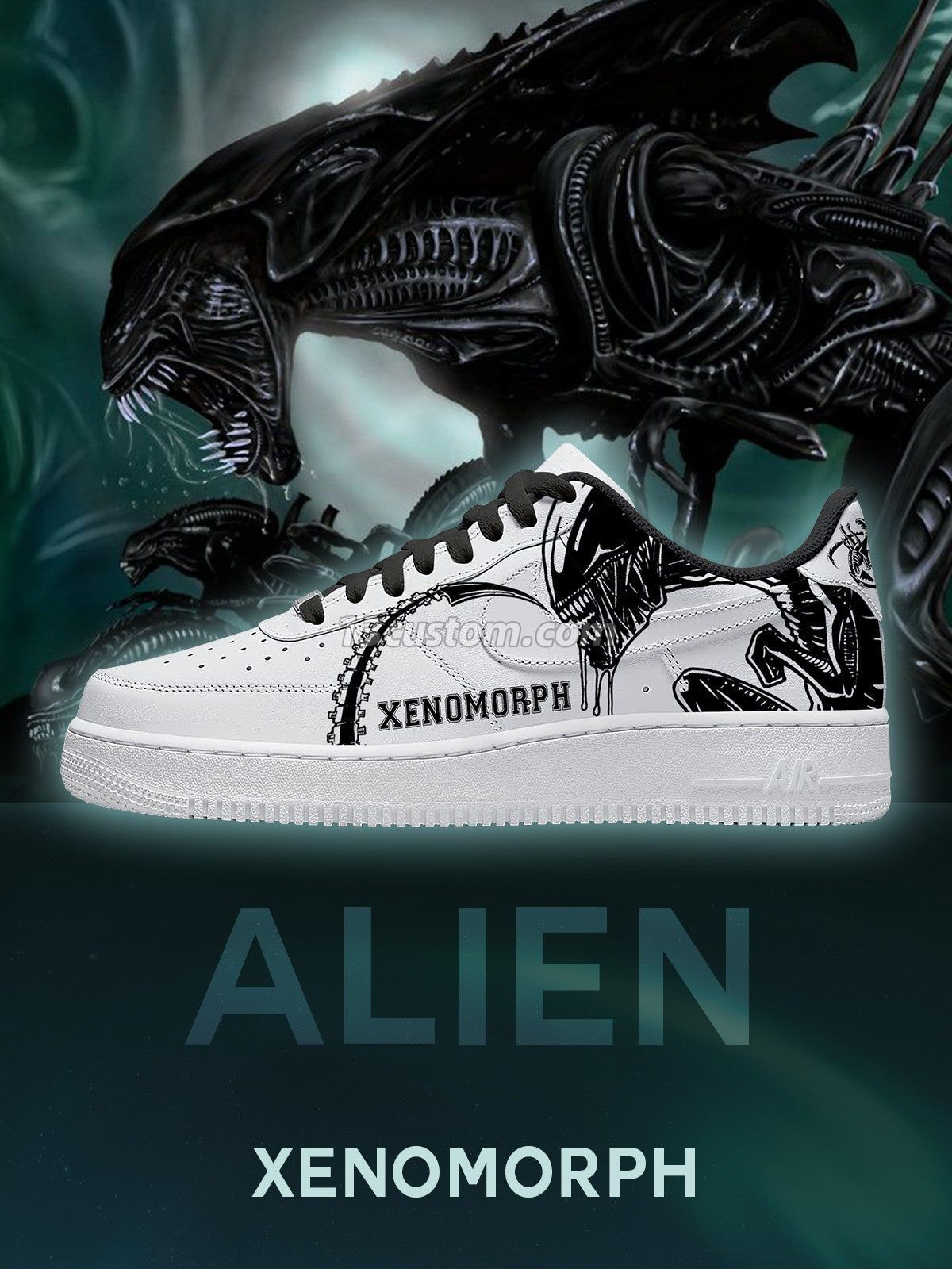 AF1 恐怖系列-異形 V2 客製化運動鞋