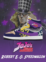Robert E. O. Speedwagon V.2 Custom TS High Sneakers - 13custom