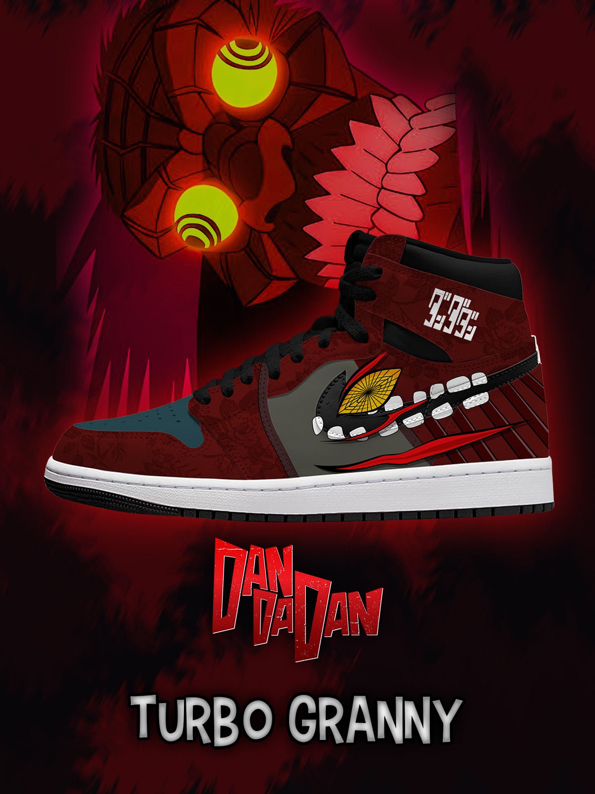 Turbo Granny V.4 Custom High-Top Sneakers