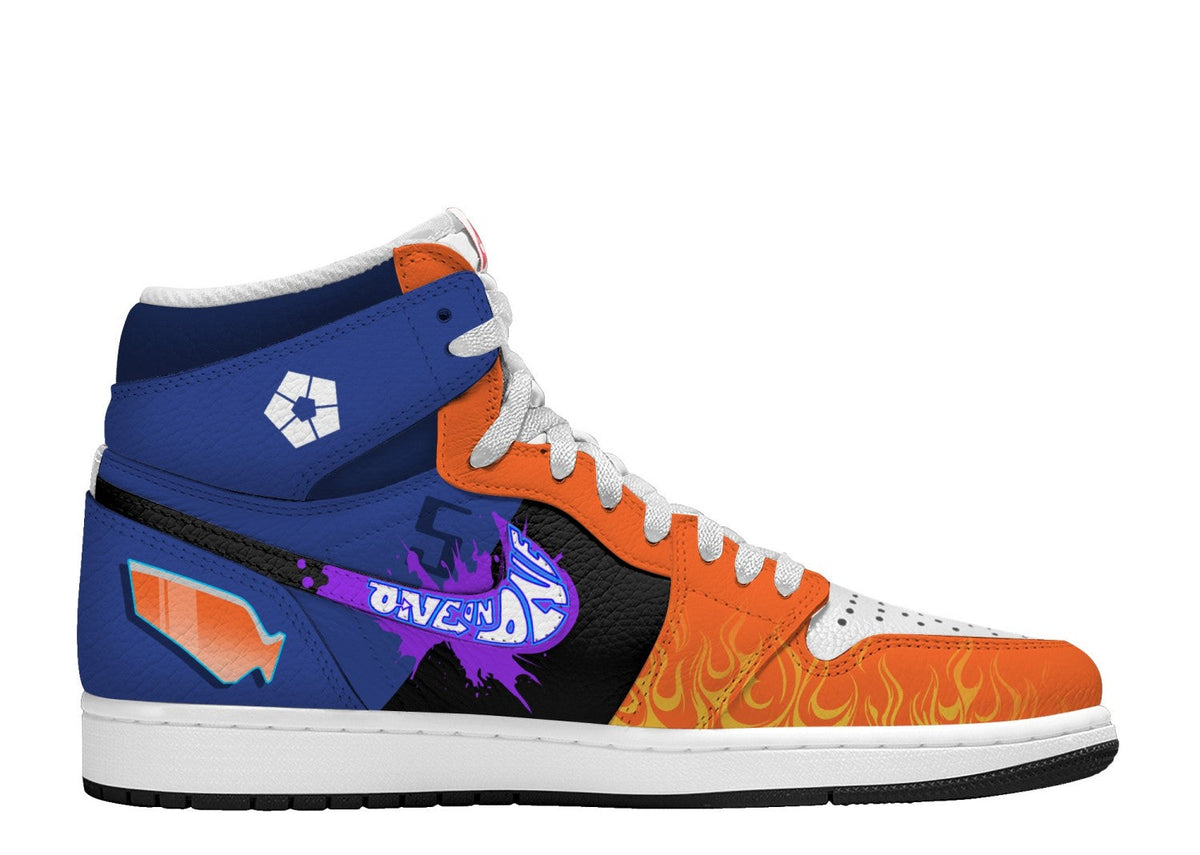 Kenyu Yukimiya V.6 Custom TS High Sneakers - 13custom