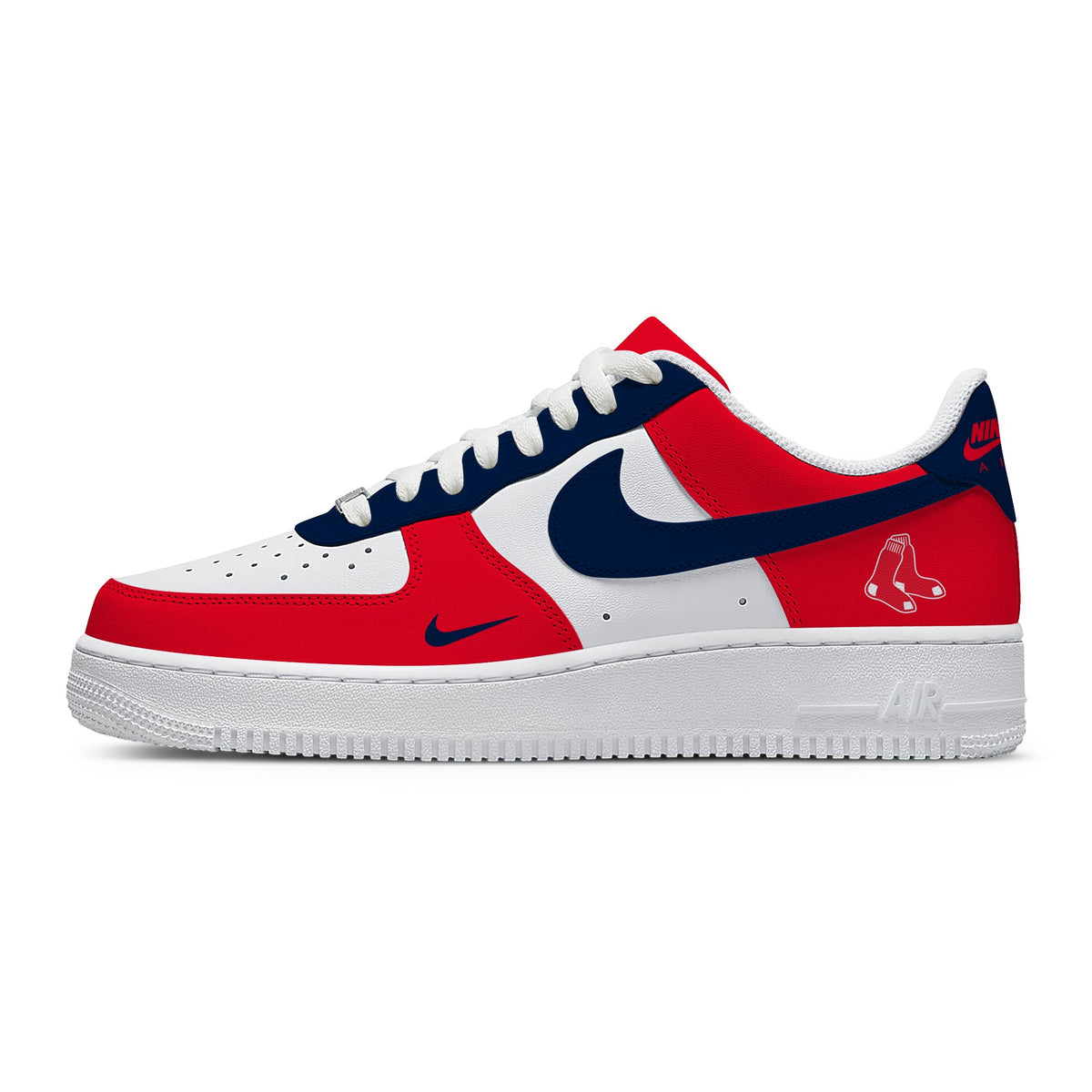 Boston Baseball Custom Sneakers