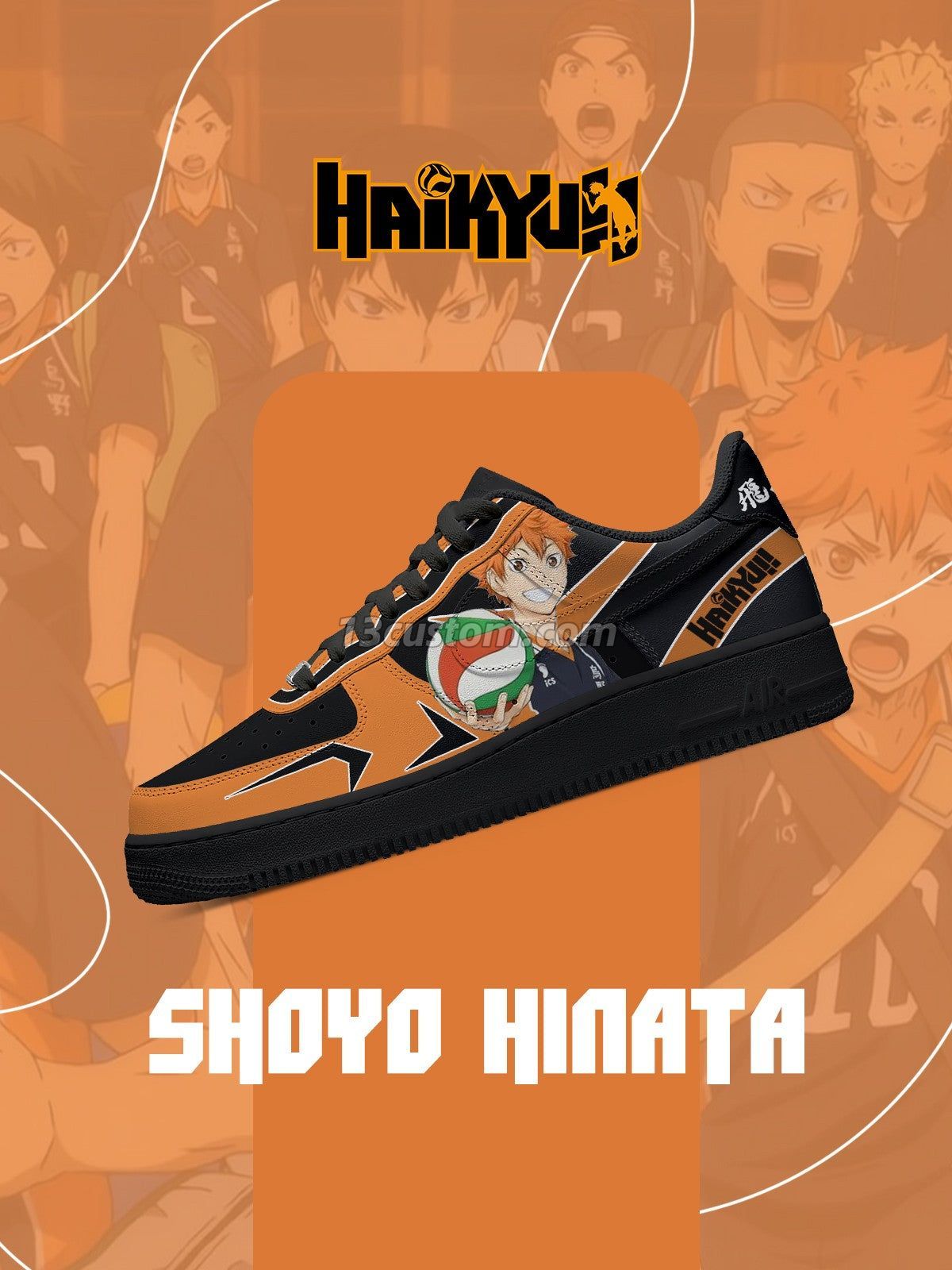 AF1 Shoyo 雛田客製化運動鞋-V1款 主圖
