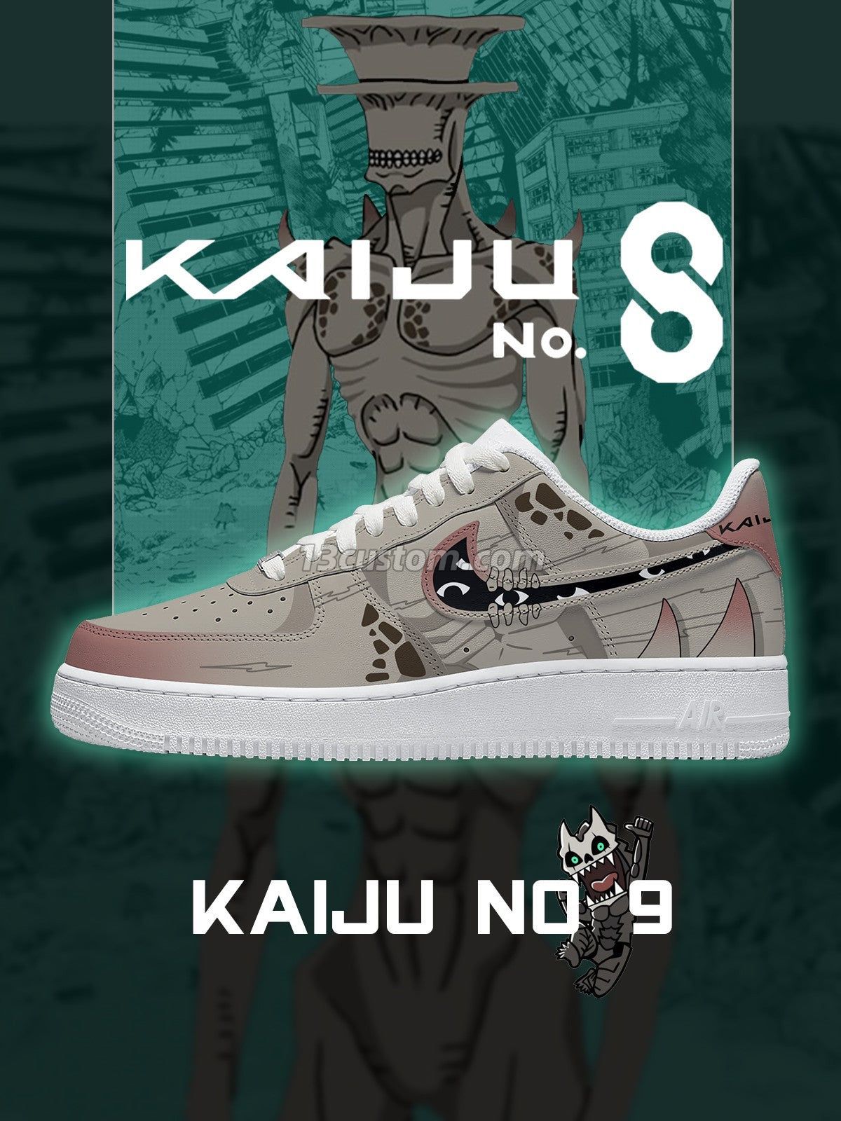 AF1 Kaiju No.9客製化運動鞋-V2款