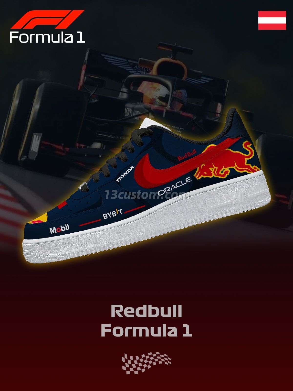 AF1 一級方程式賽車-RB F.1 客製化運動鞋