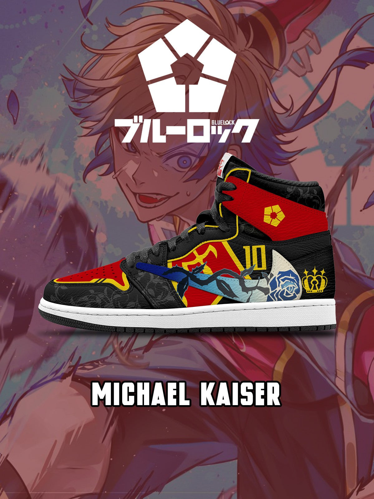 Michael Kaiser V.6 Custom TS High Sneakers - 13custom