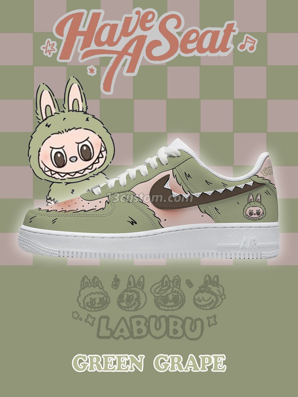 AF1 Green Grape客製化運動鞋-V1款