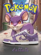 Rattata V.1 Custom SB-Style Sneakers