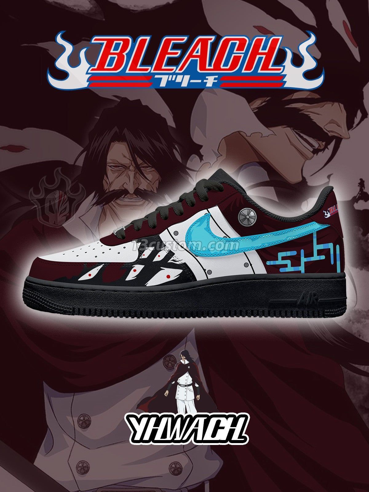 AF1 Yhwach客製化運動鞋-V2款