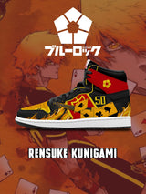 Rensuke Kunigami V.6 Custom TS High Sneakers - 13custom