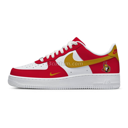 Ottawa Hockey Custom Sneakers