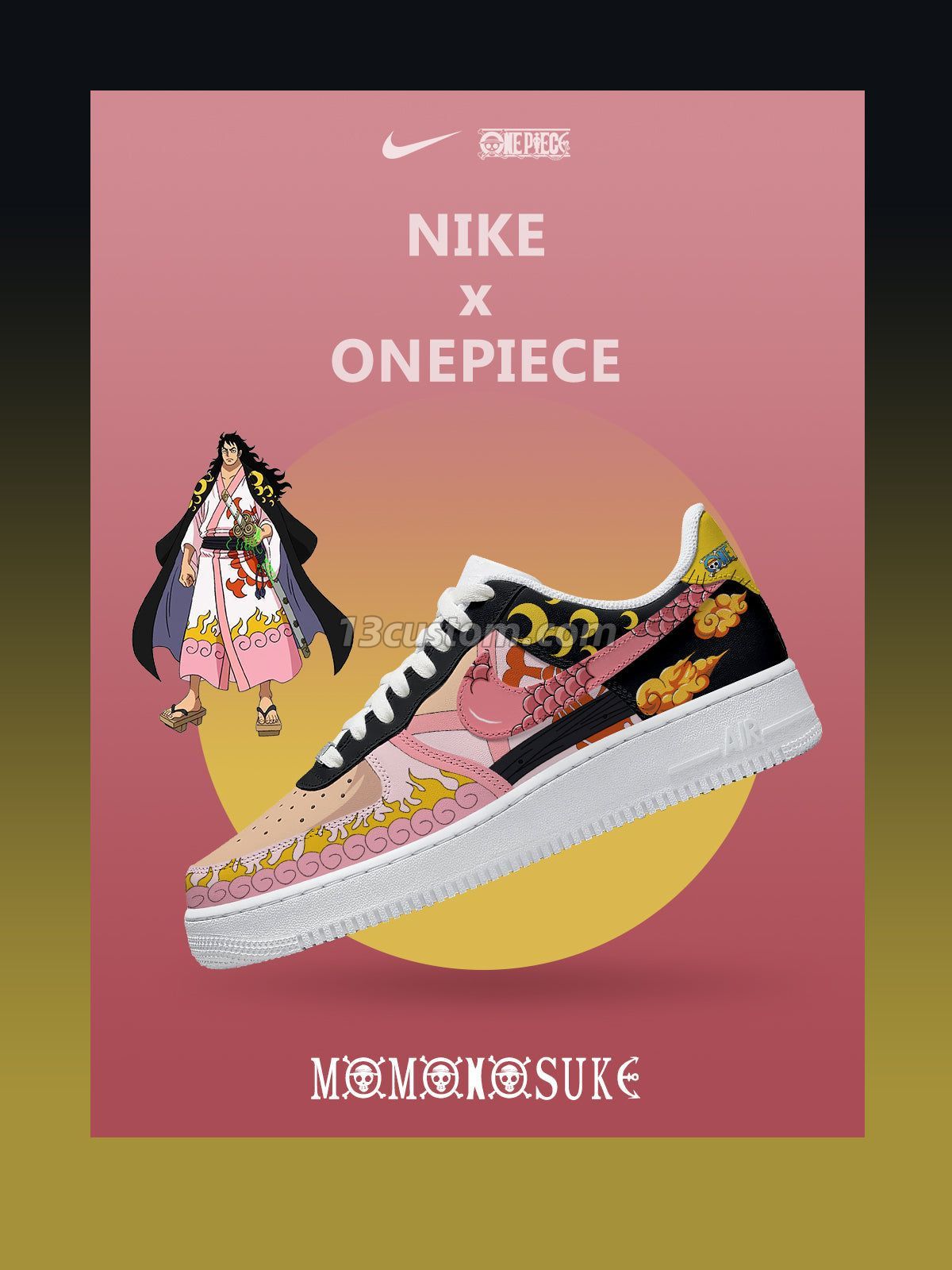 AF1 航海王-綾瀨桃 V1 客製化運動鞋