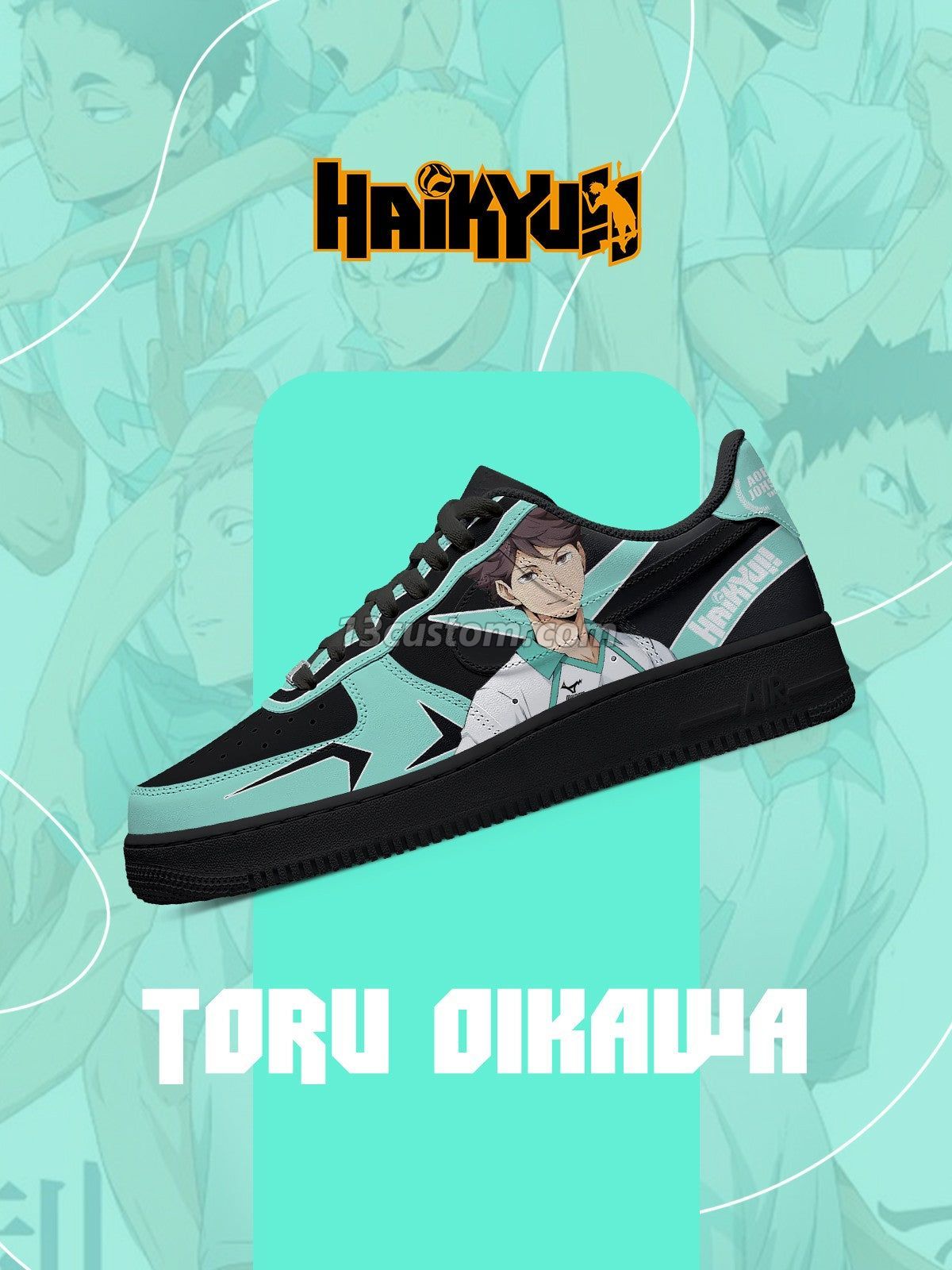 AF1 Toru Oikawa客製化運動鞋-V1款