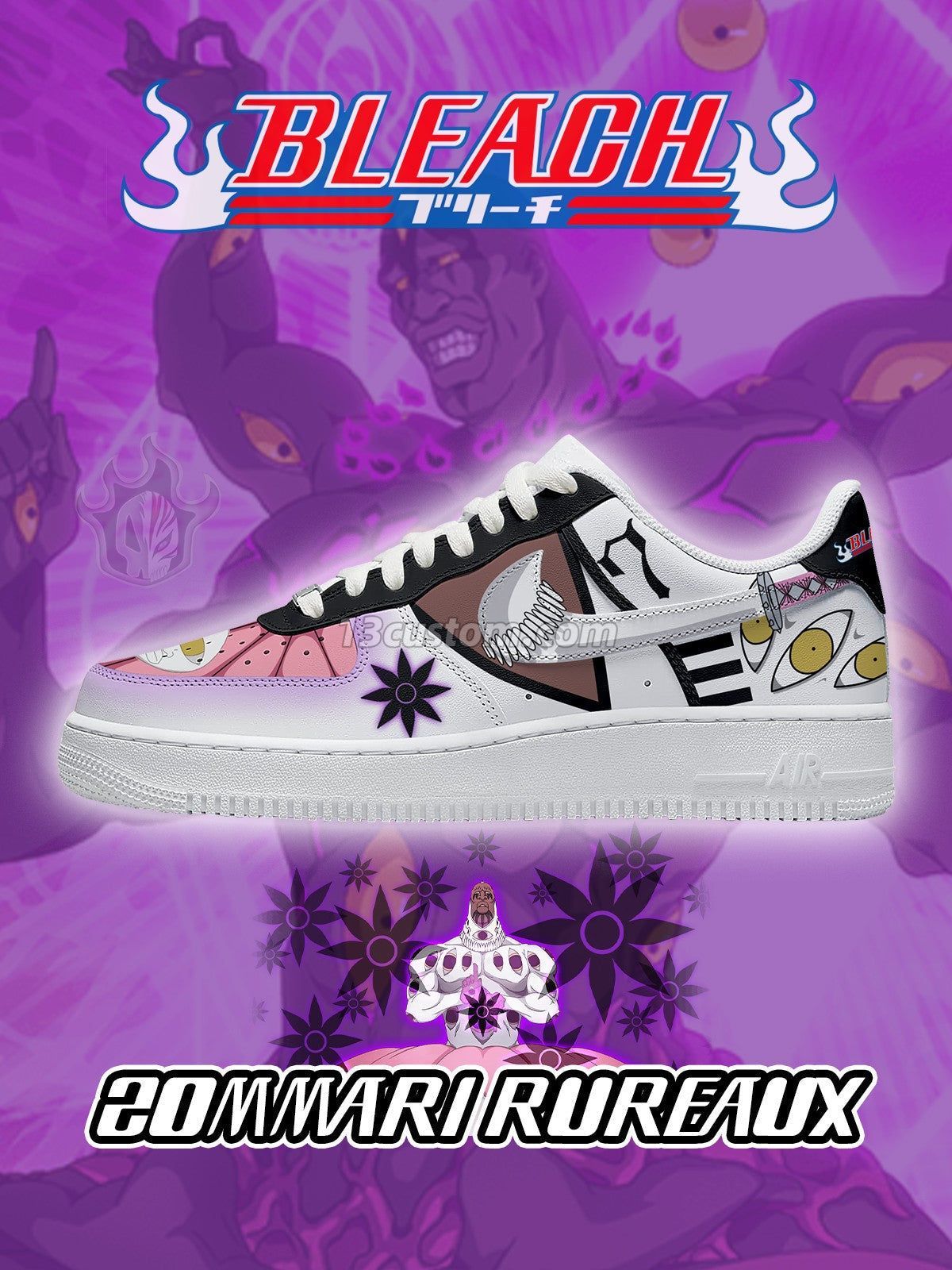 AF1 Zommari Rureaux客製化運動鞋-V2款