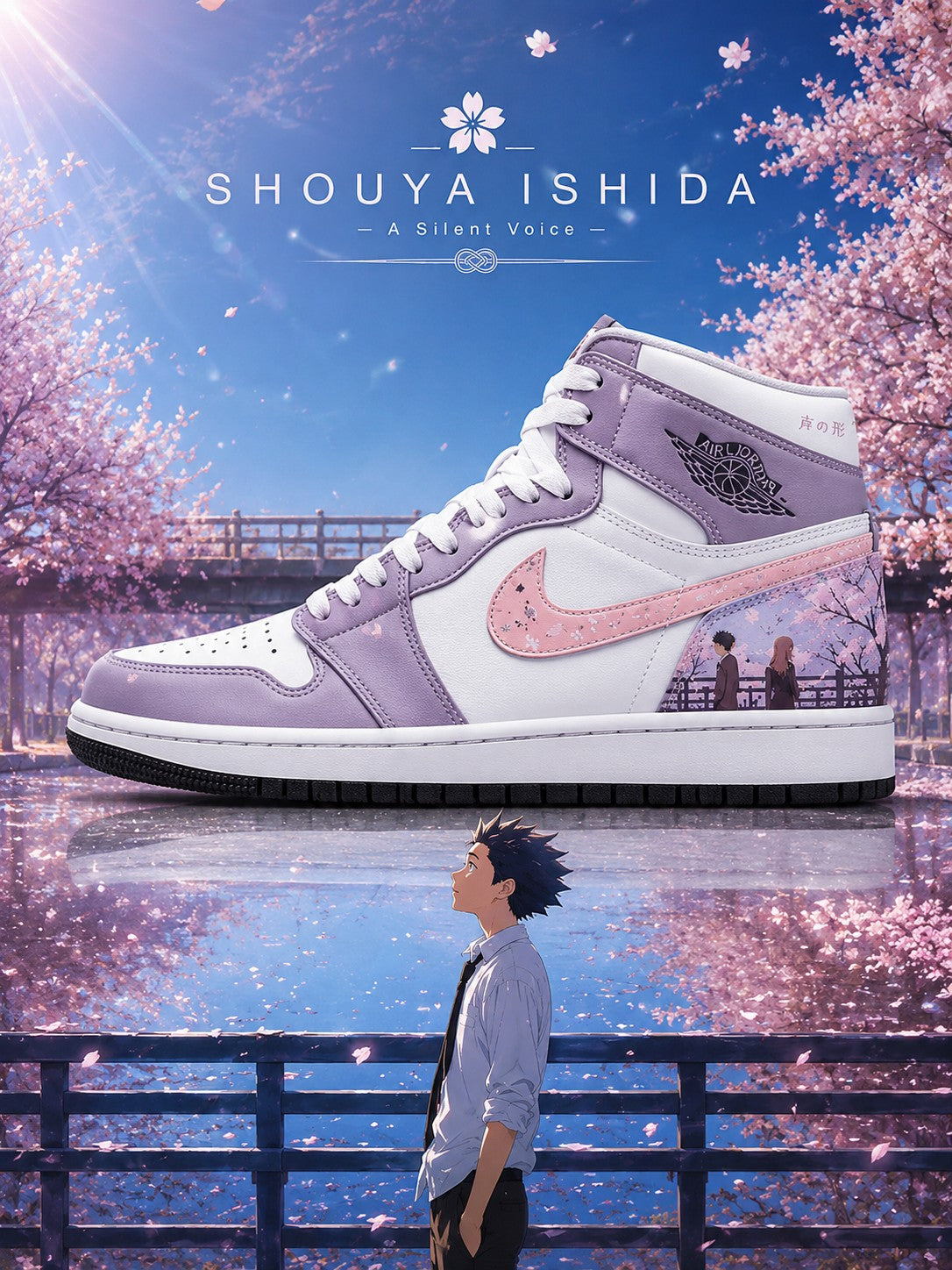 Shoya Ishida V.2 Custom High-Top Sneakers