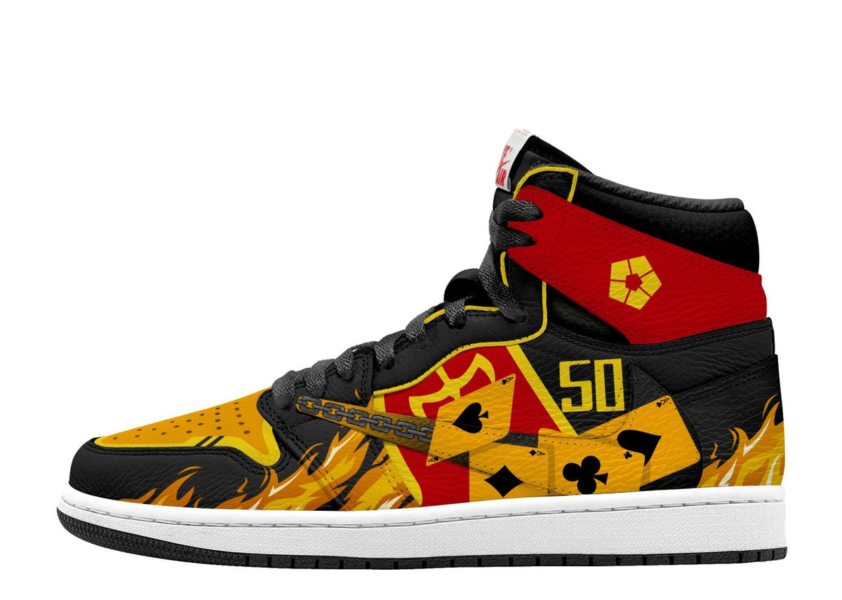 Rensuke Kunigami V.6 Custom TS High Sneakers - 13custom