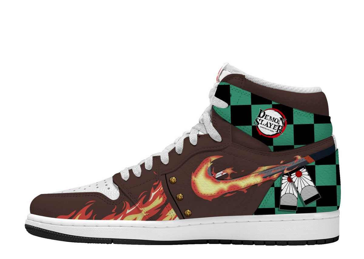 Tanjiro V.5 Custom TS High Sneakers - 13custom