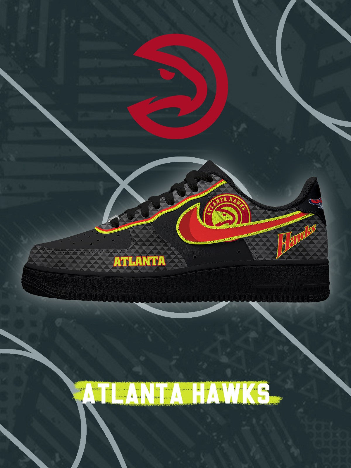 Atlanta Basketball V.4 Custom Sneakers