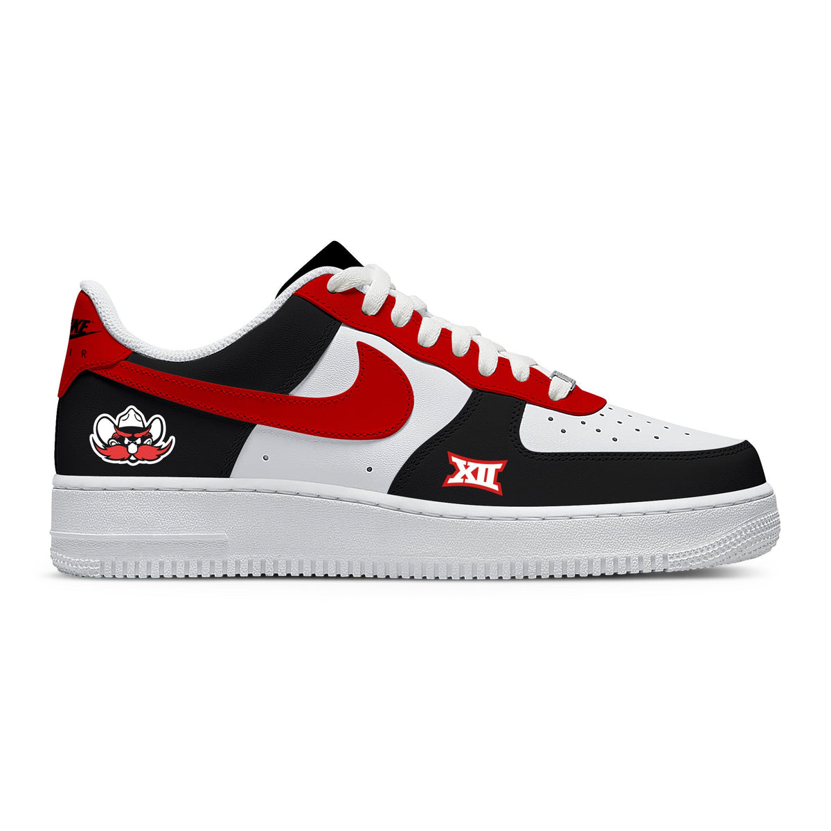 Texas Tech College Custom Sneakers