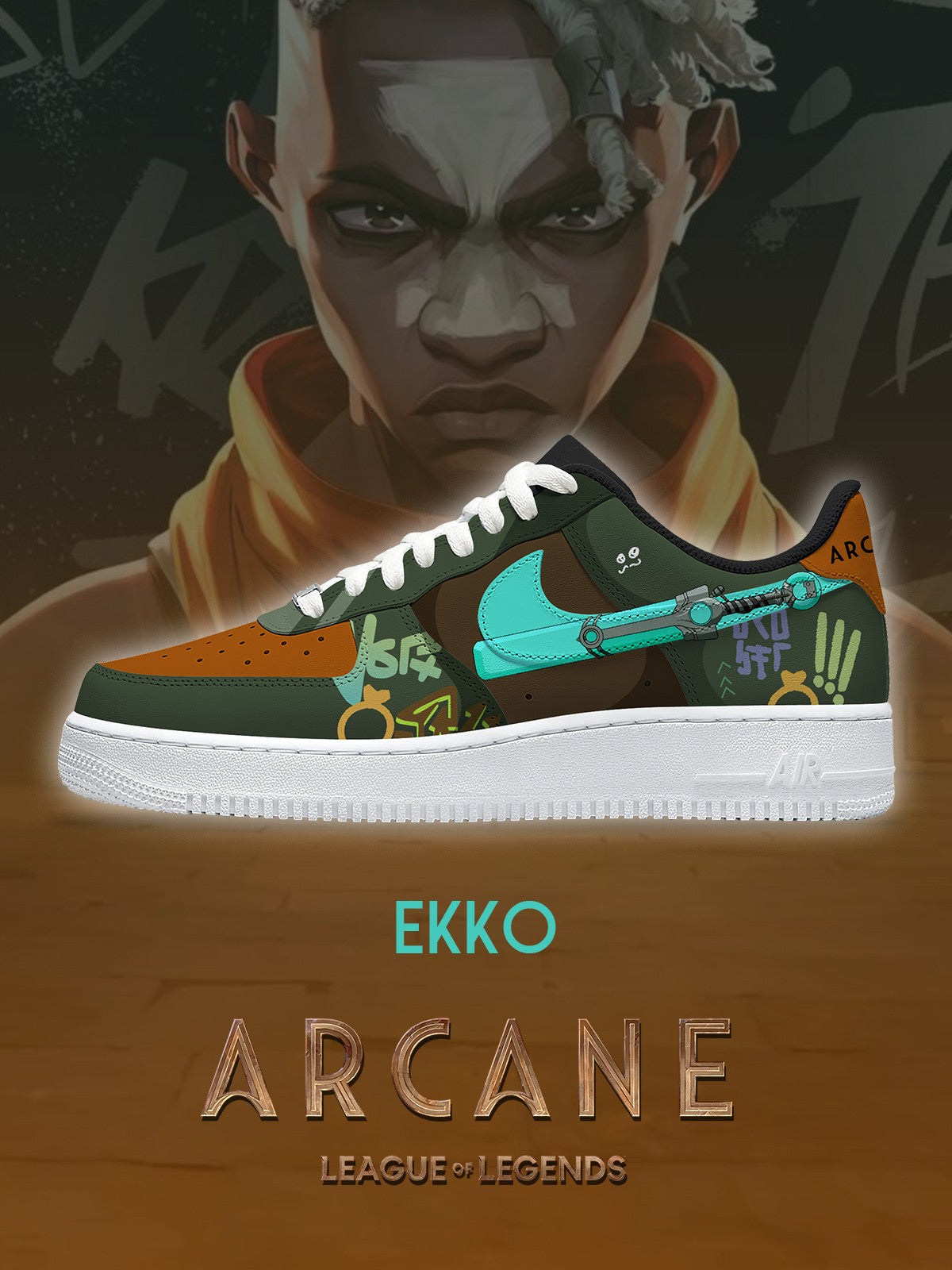 Ekko V.1 Custom Sneakers - 13custom