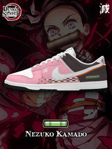 Nezuko Kamado V.1 Custom Court-Low Sneakers - 13custom