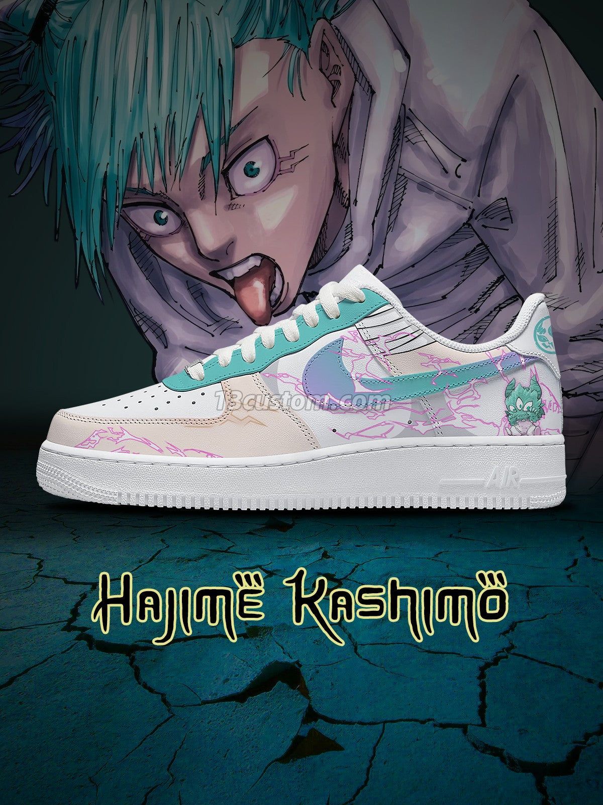 AF1 Hajime Kashimo客製化運動鞋-V1款