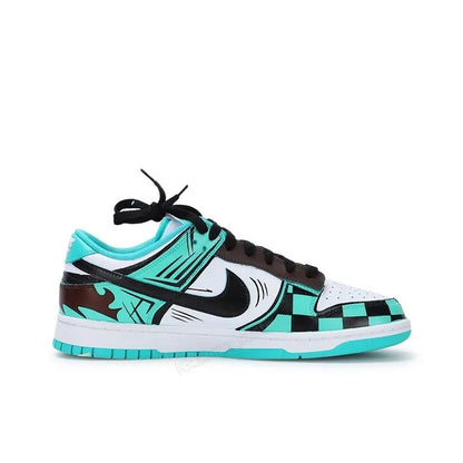 0444-Kimetsu no Yaiba mit Schachbrettmuster