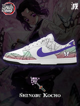Shinobu Kocho V.2 Custom Court-Low Sneakers - 13custom