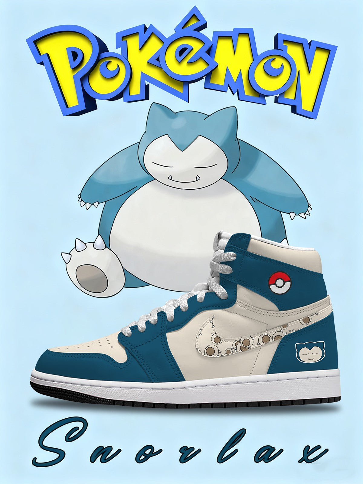 Snorlax V.1 Custom High-Top Sneakers