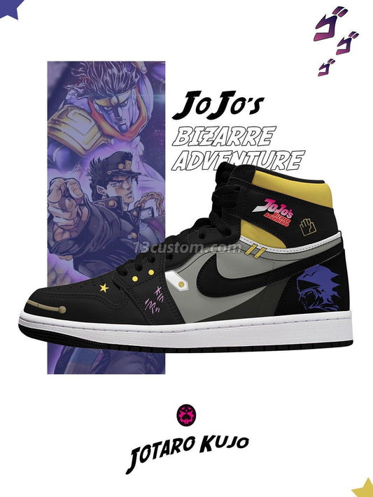 Jotaro Kujo V.1 Maßgeschneiderte High-Top-Sneaker