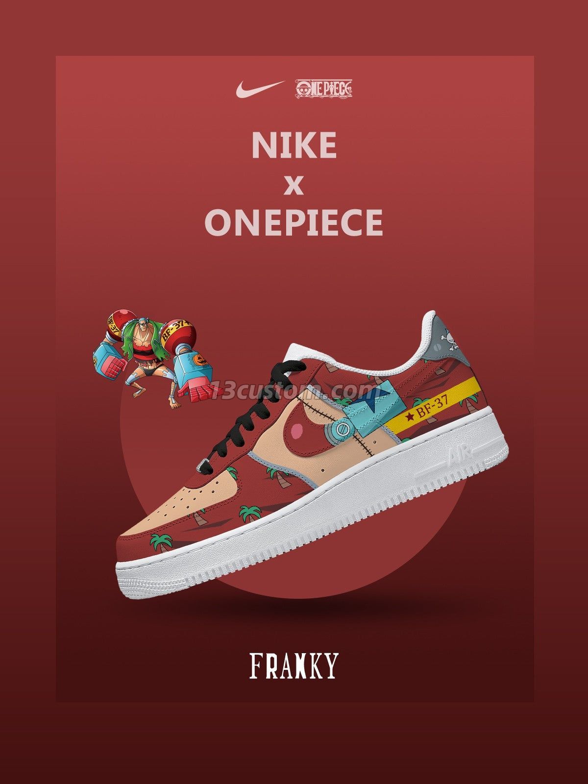 Iron Man Franky Custom Sneakers