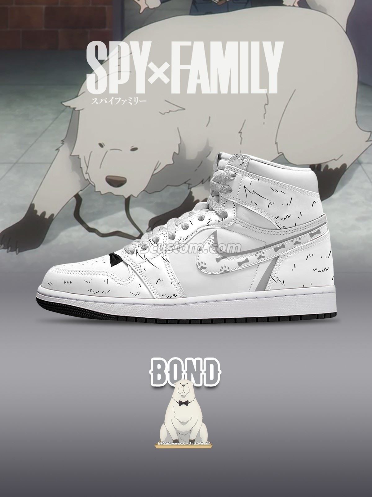 AJ1 H Bond Forger客製化 高幫-頂級 運動鞋-V1款 主圖