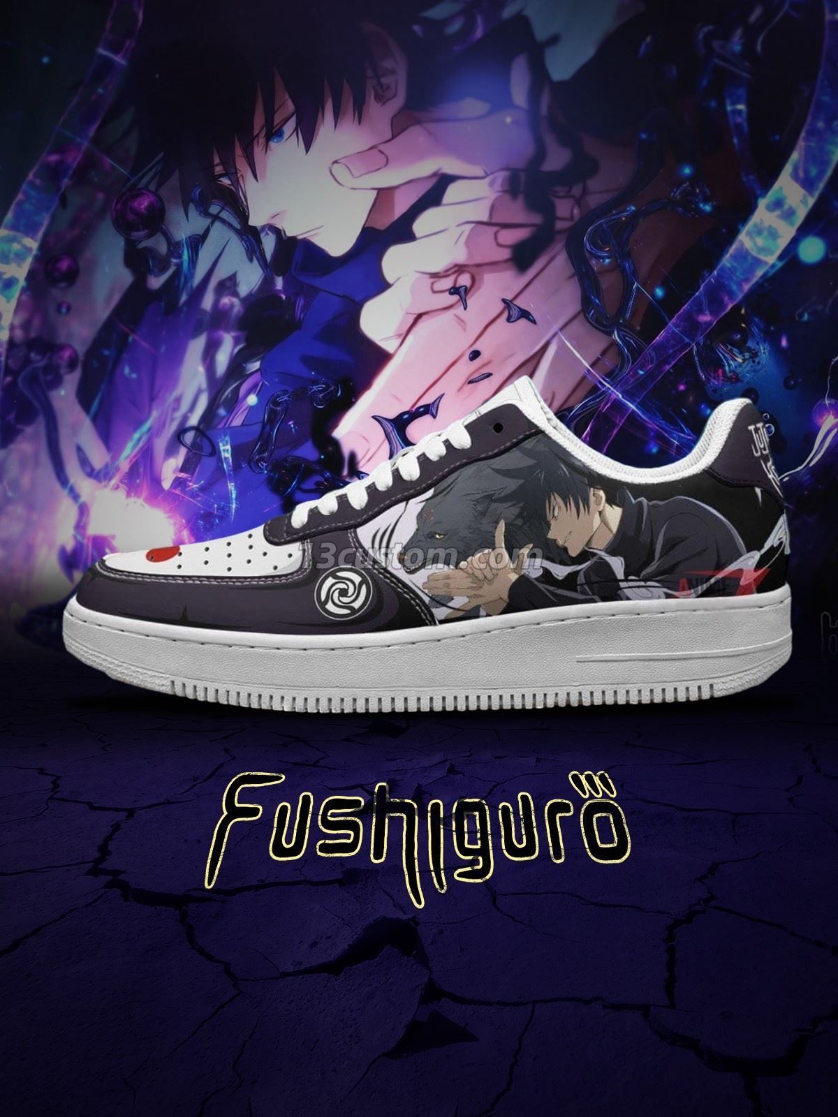 AF1 咒術迴戰-伏黑惠 V3 客製化運動鞋 主圖